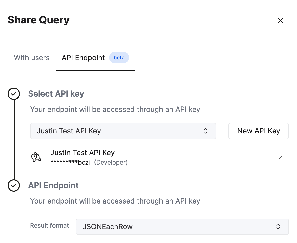 Configure query endpoints